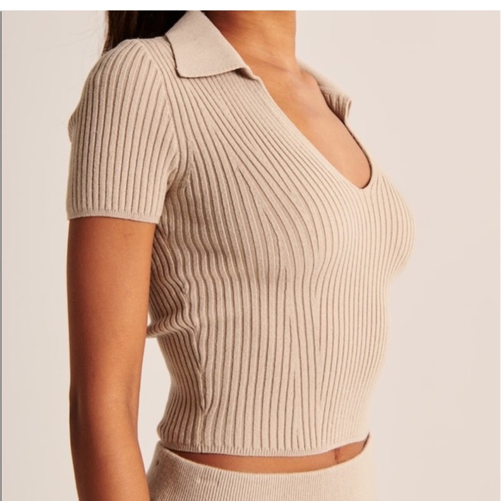 Abercrombie knit polo